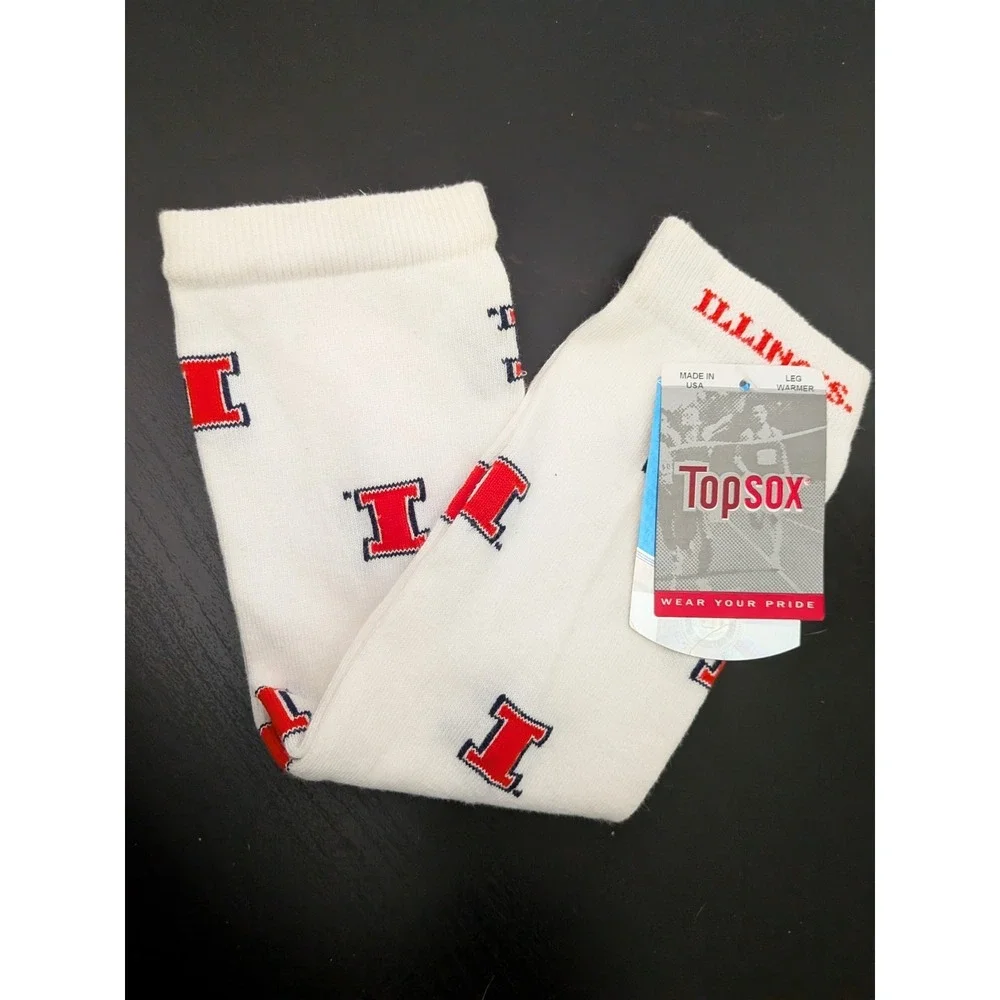 TopSox University Of Illinois Youth‎ Size Leg/Arm Warmers NWT